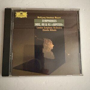 Mozart Symphonies NOS. 40 & 41 "Jupiter" on CD. Like New